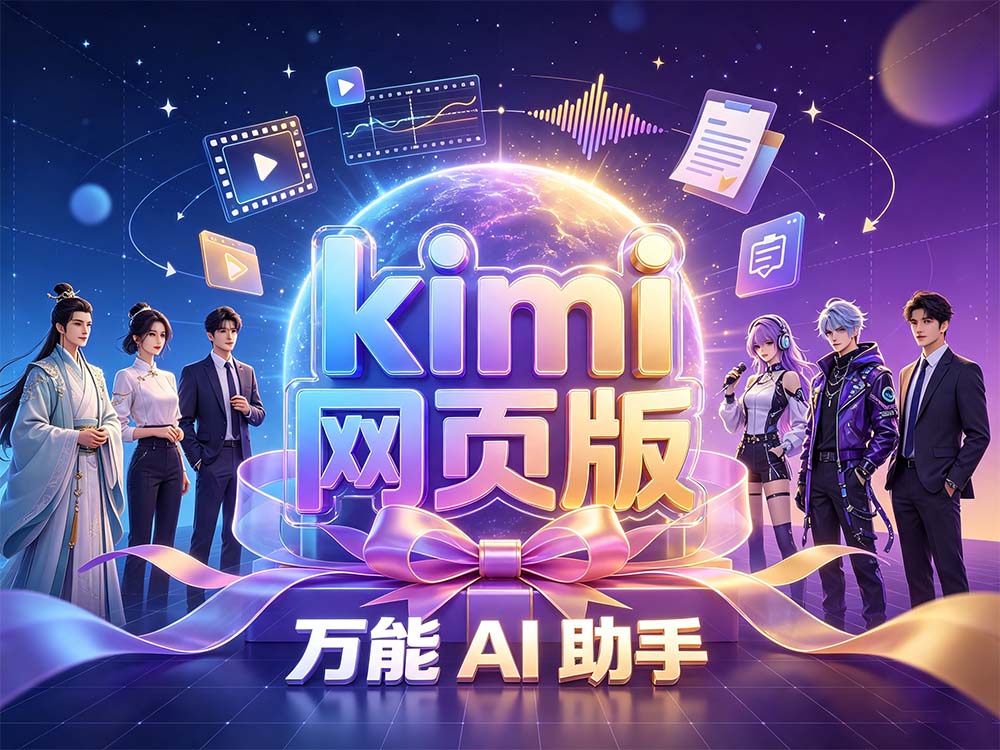 Kimi网页版宣传图